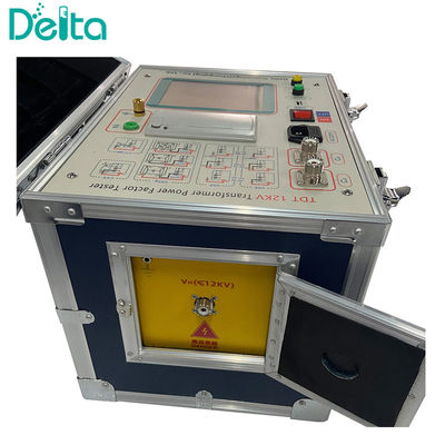 TDT Transformer Tangent Delta Testing 10kV 12kV Transformer Tan Delta Tester